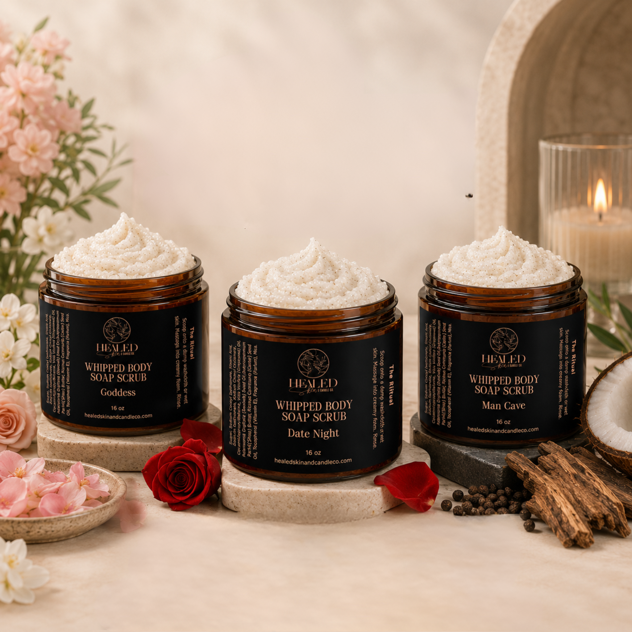 Whipped Body Soap Scrub