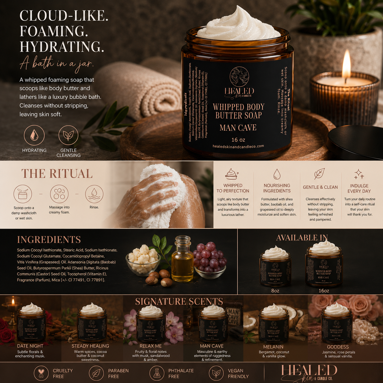 Goddess Whipped Body Butter Soap