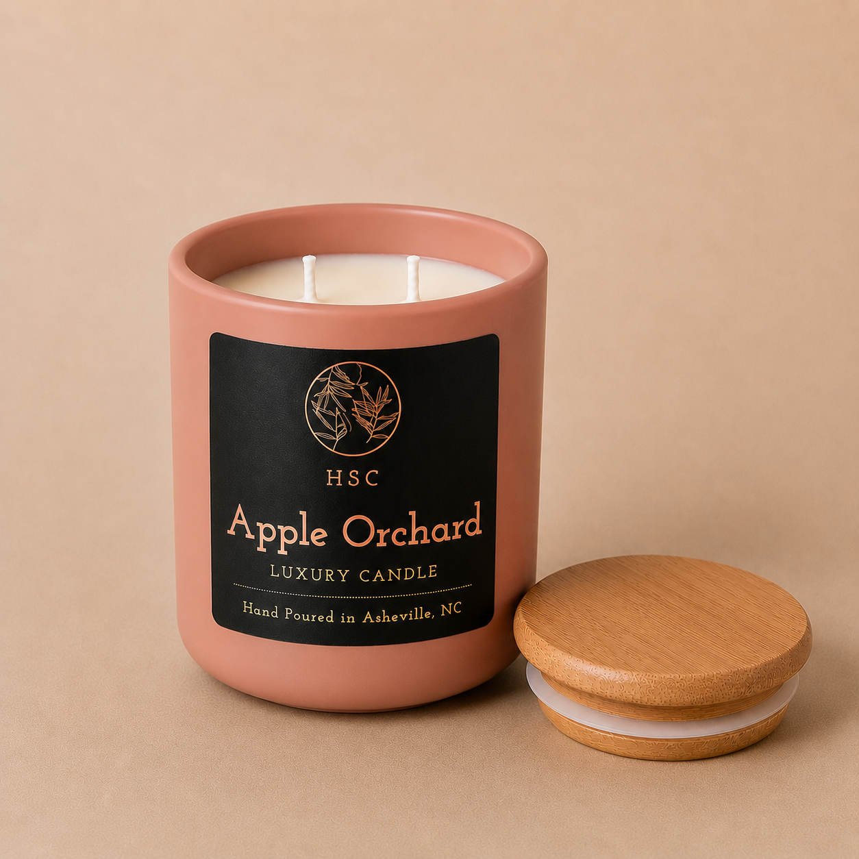 Apple Orchard Luxury Candle - Apple, Pear & Cedar Scented Candle