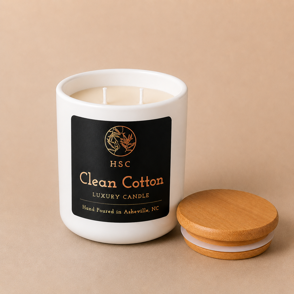Clean Cotton - Luxury Candle