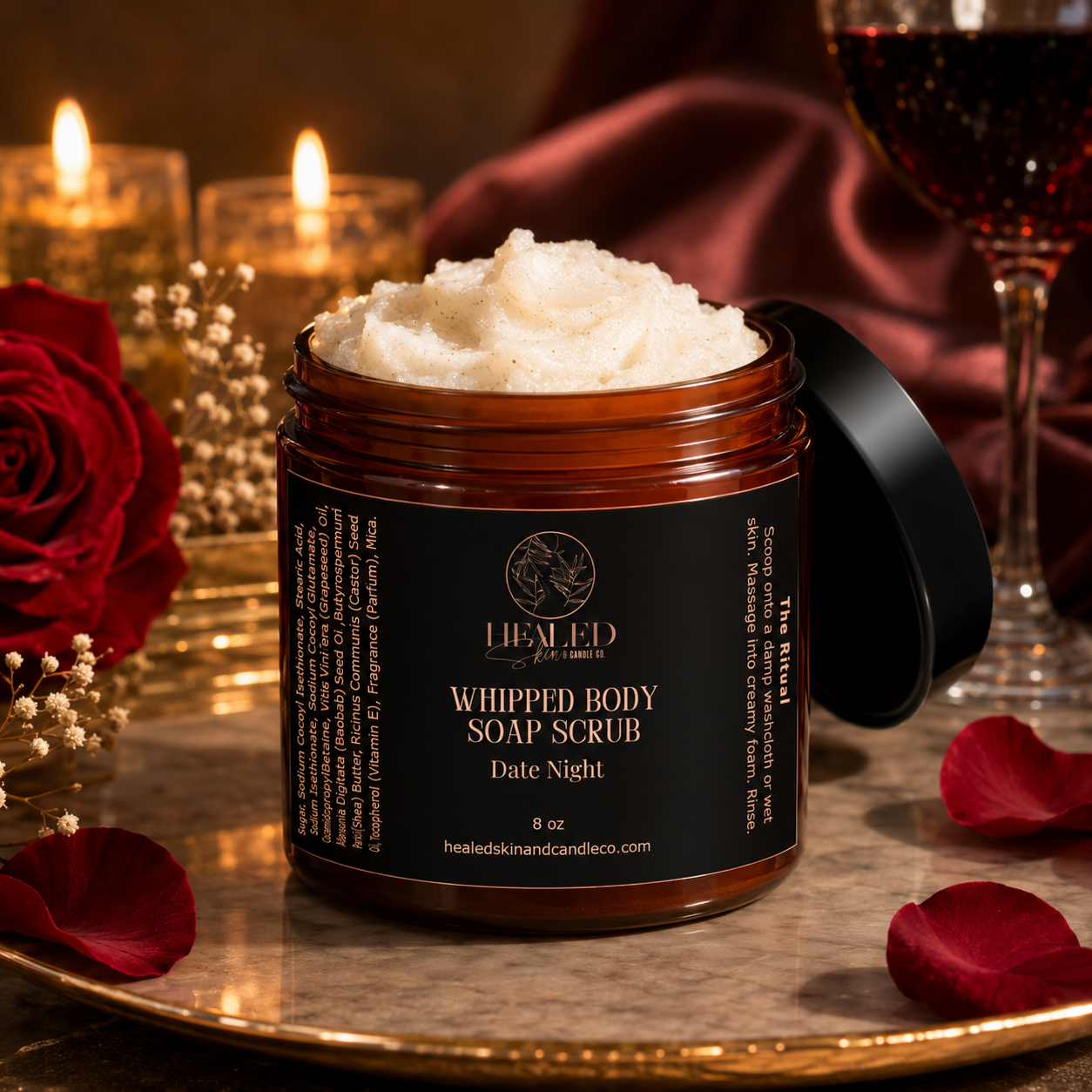 Date Night Whipped Body Soap Scrub
