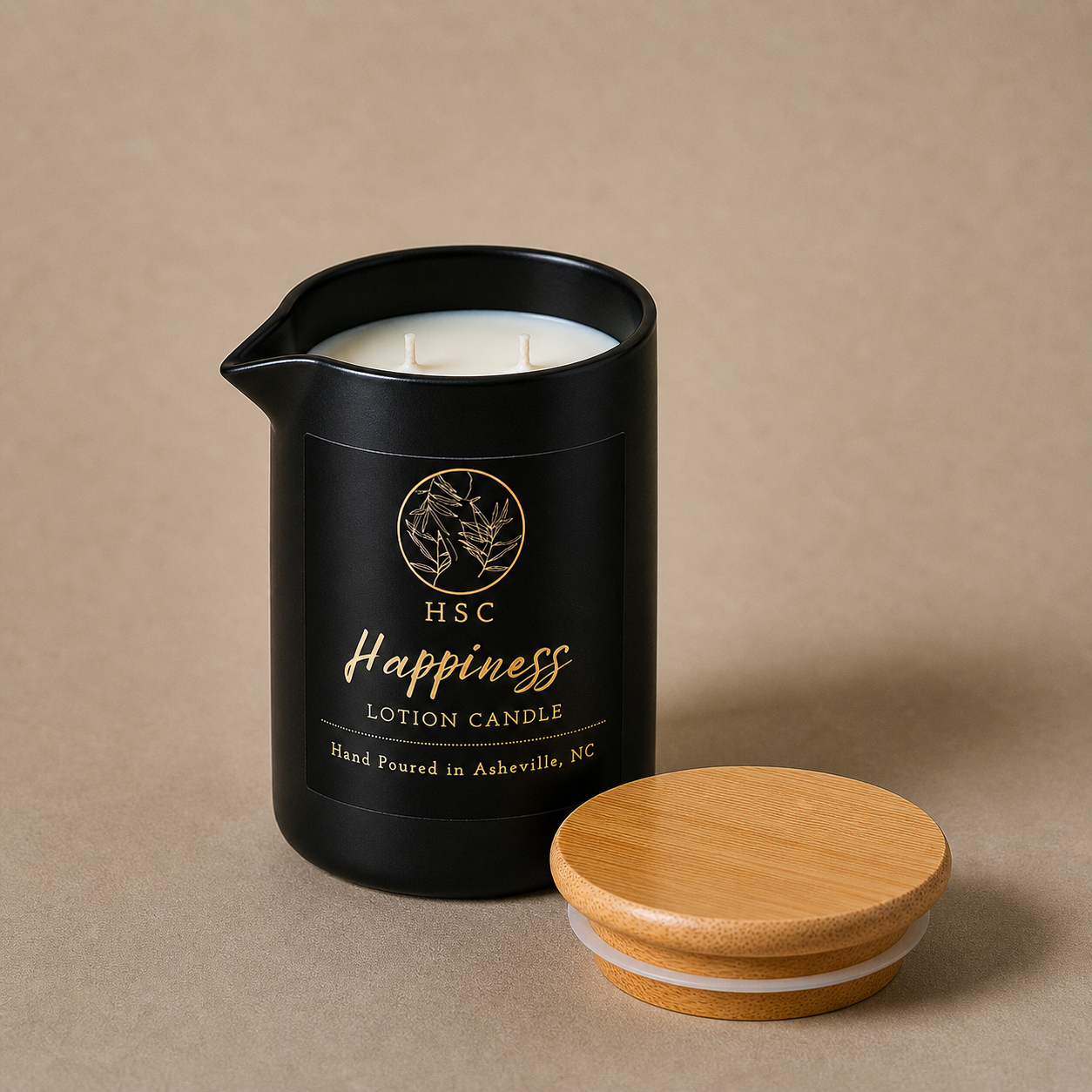 Happiness Lotion Candle – Citrus & Floral Glow