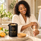Happiness Massage Candle – Citrus & Floral Glow