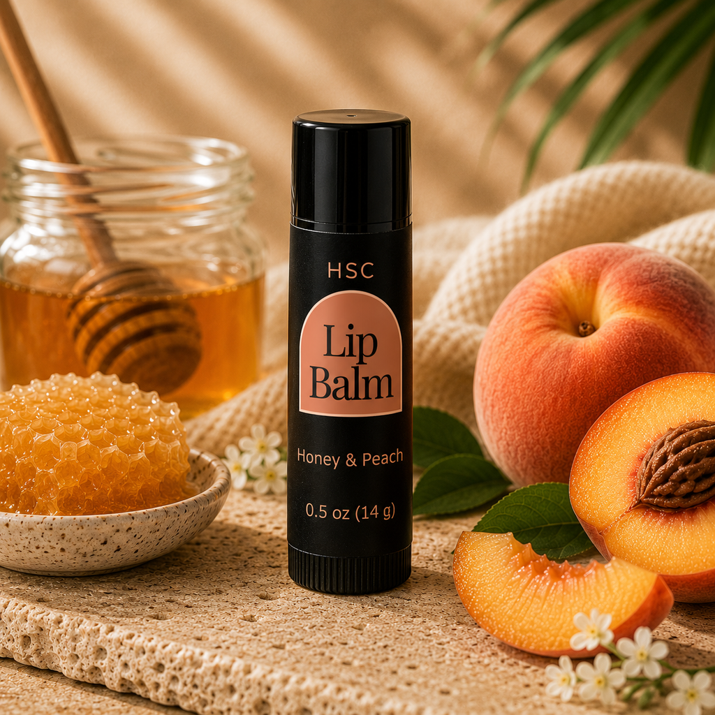 Healed Honey & Peach Lip Balm