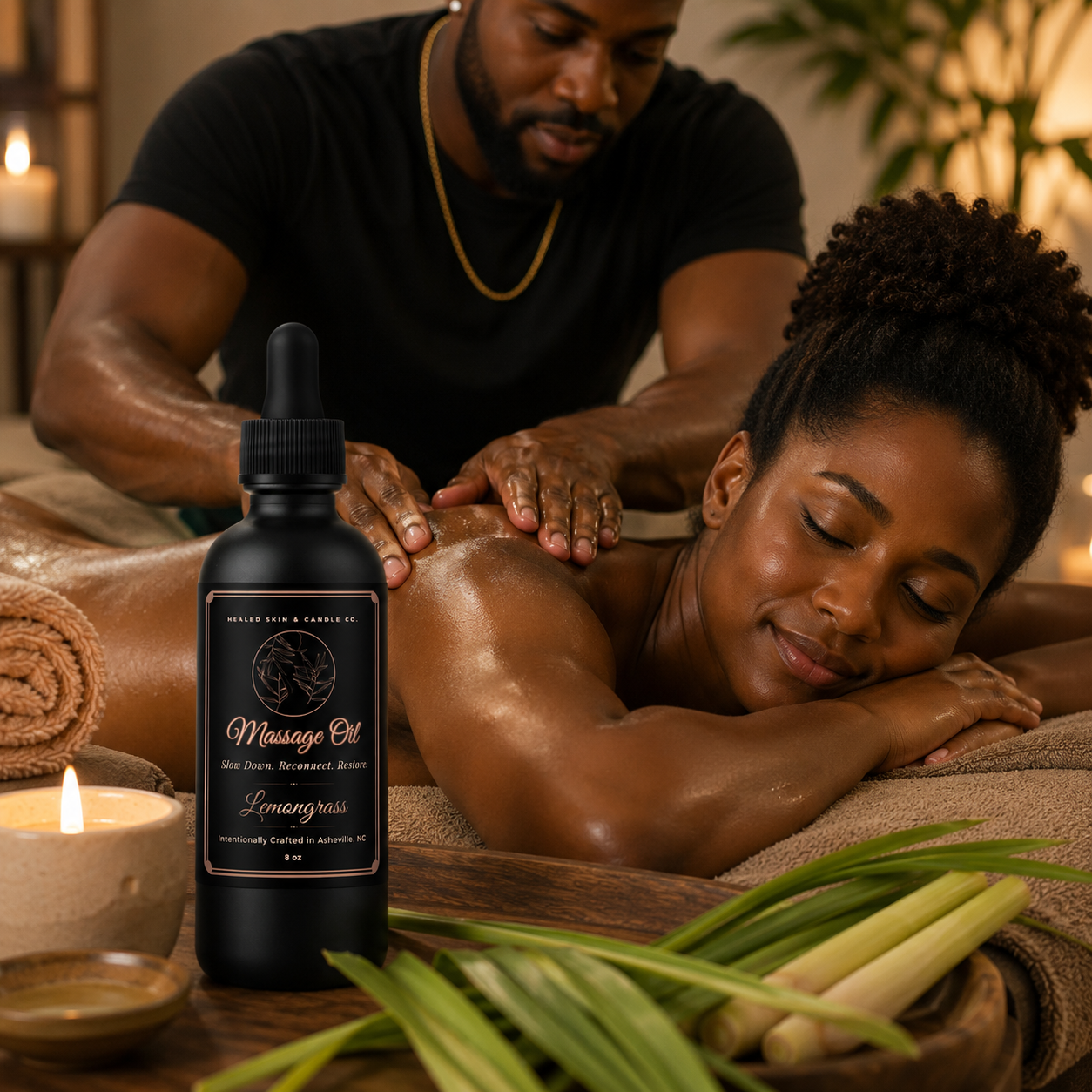 Lemongrass Massage Oil