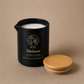 Melanin Massage Candle – Bergamot, Coconut & Vanilla Glow