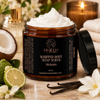 Melanin Whipped Body Soap Scrub