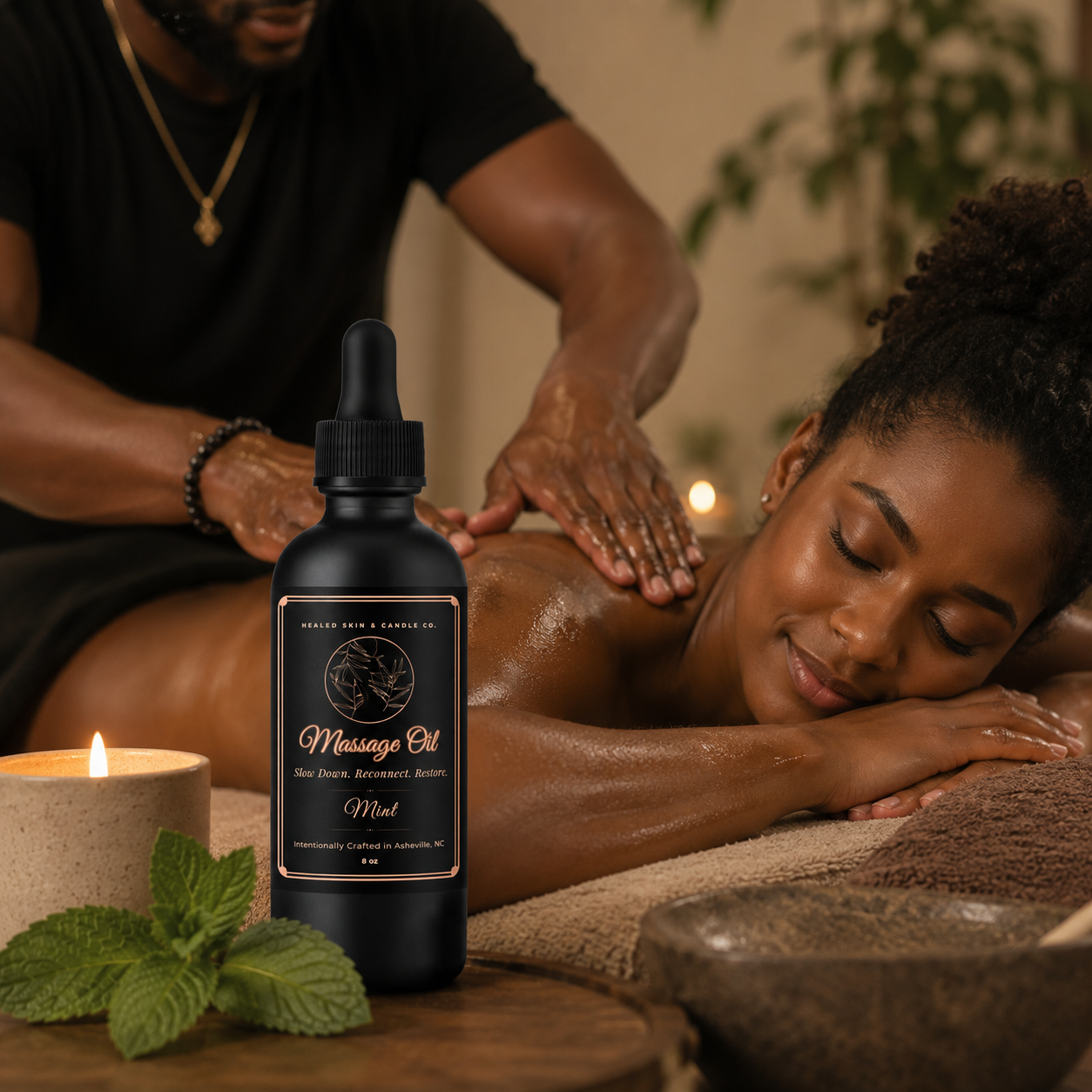 Mint Massage Oil