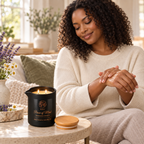 Peace of Mind Massage Candle –  Amber • Jasmine • Cedar • Patchouli