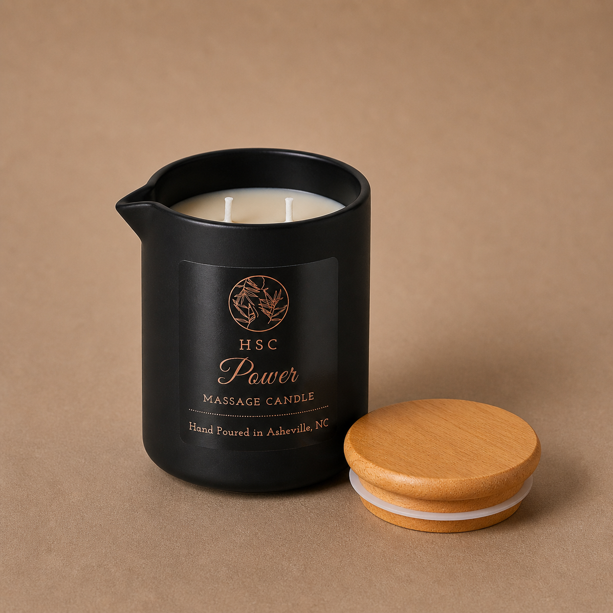 Power Massage Candle – Spices, Herbs & Woods