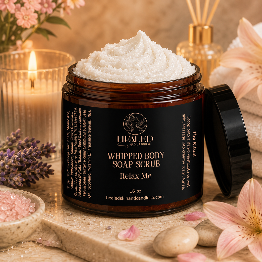 Relax Me Whipped Body Soap Scrub