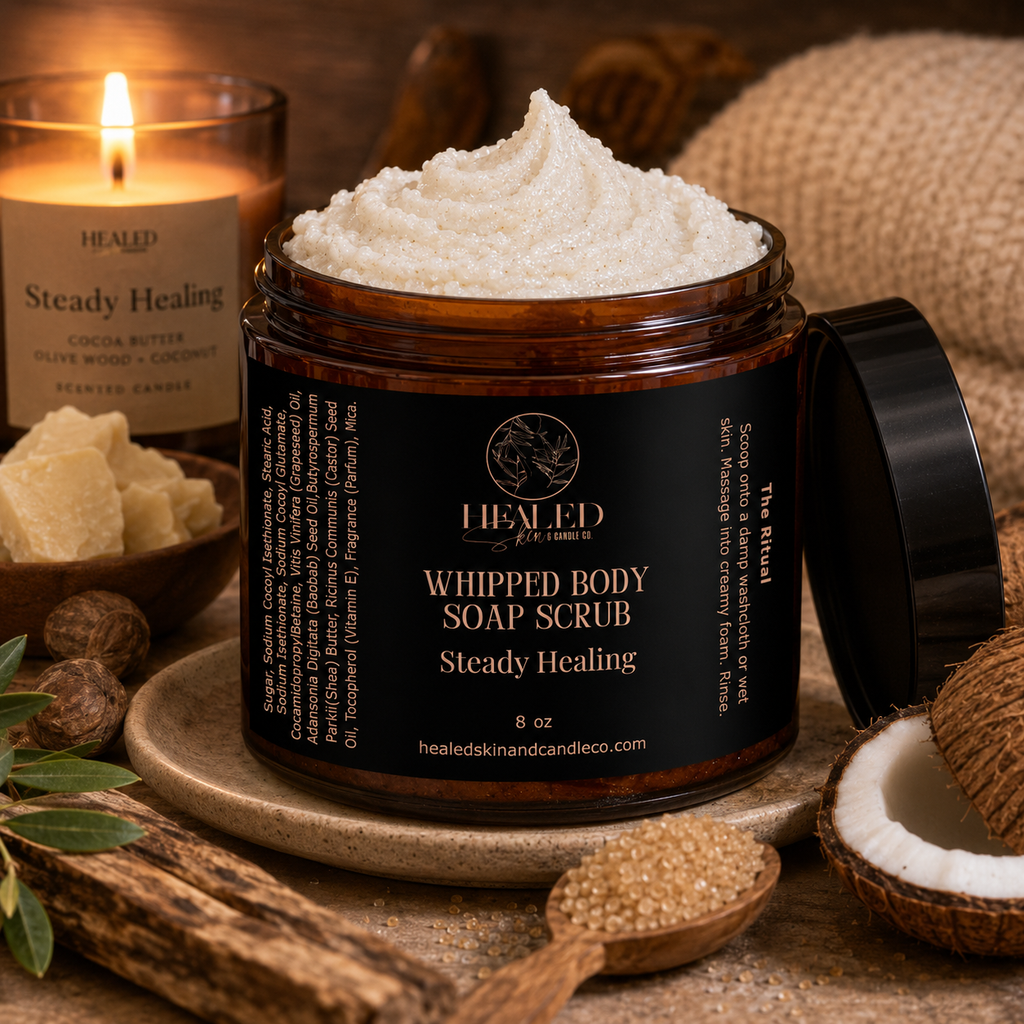 Steady Healing Whipped Body Soap Scrub