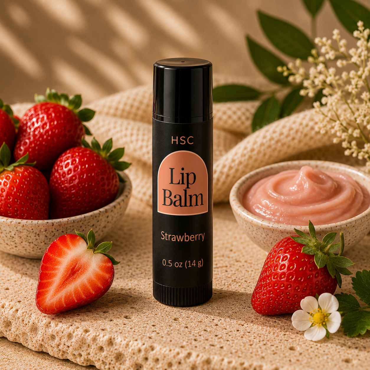 Healed Strawberry Lip Balm
