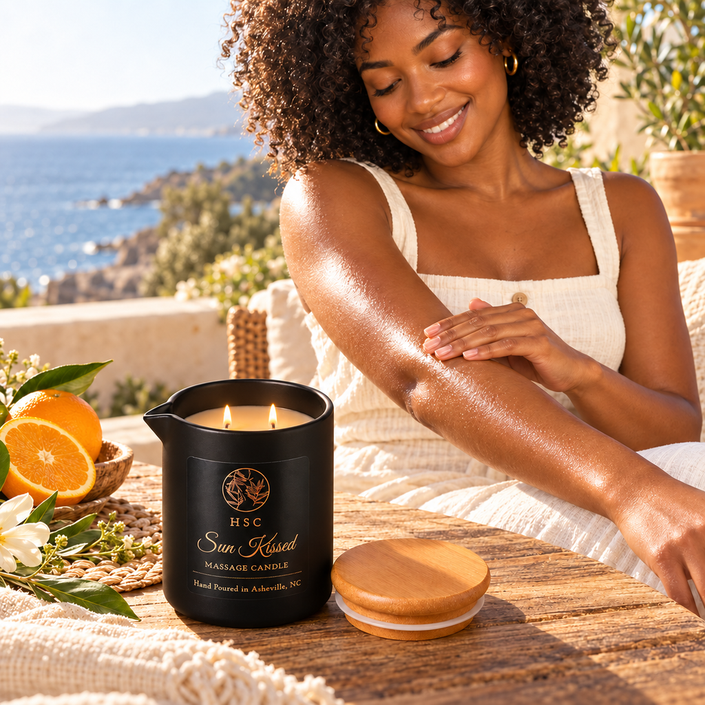 Sun Kissed Massage Candle - Citrus • Sea Salt • Woods
