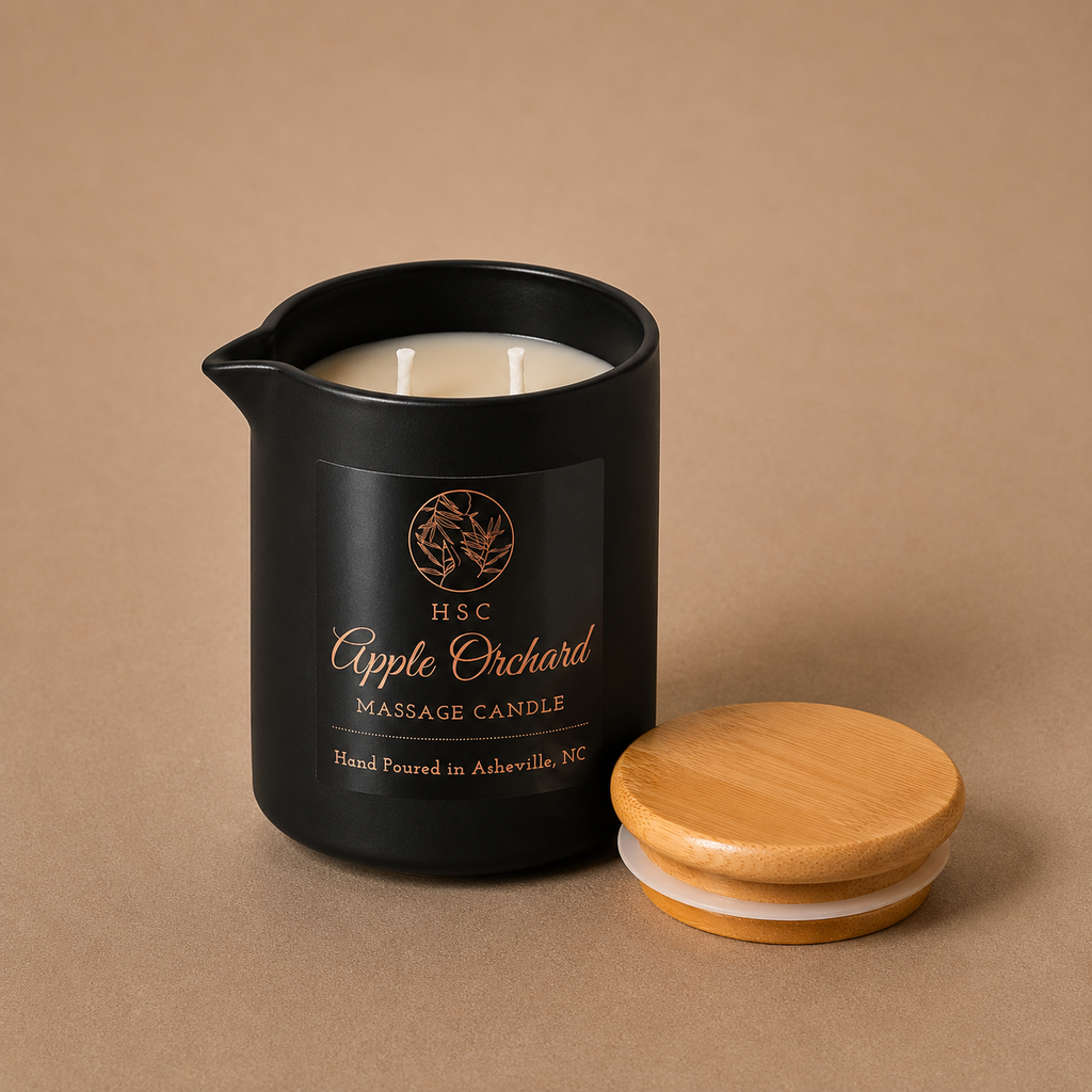 Apple Orchard Massage Candle - Apple, Pear & Cedar Scented Candle